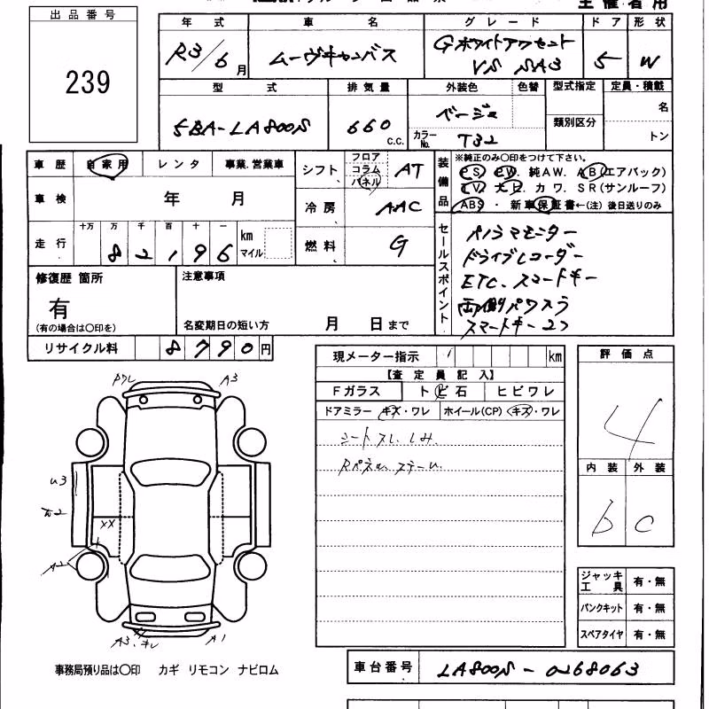 DAIHATSU MOVE CANBUS