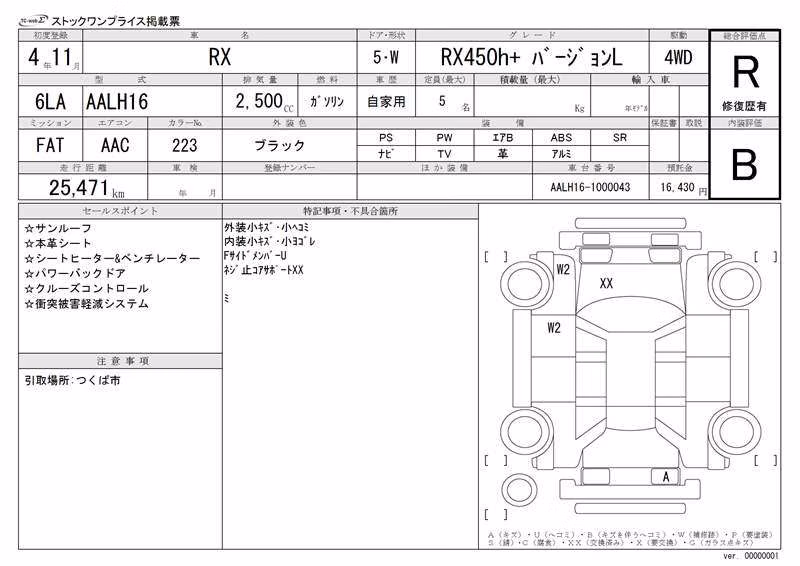 LEXUS RX450H+