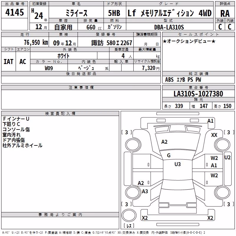 DAIHATSU MIRA E:S