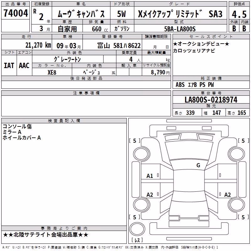 DAIHATSU MOVE CANBUS