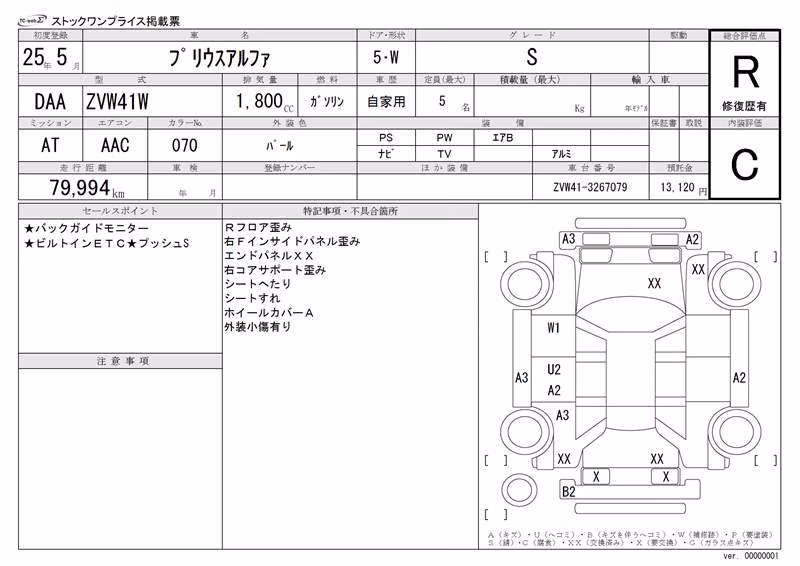 TOYOTA PRIUS ALPHA