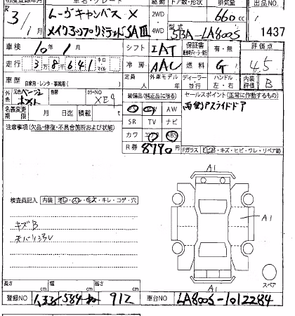 DAIHATSU MOVE CANBUS