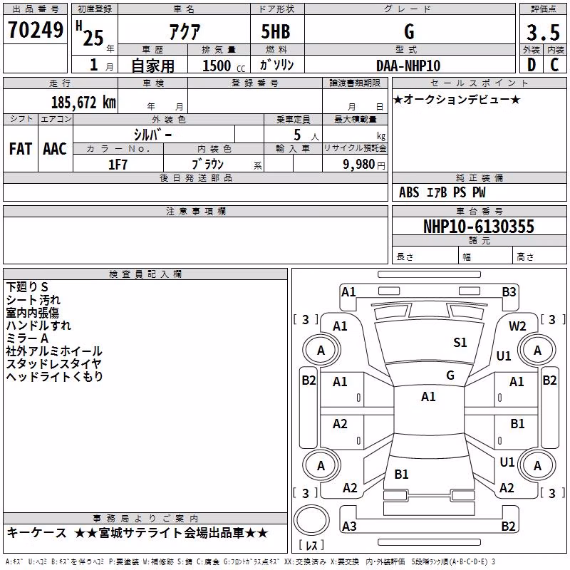 TOYOTA AQUA
