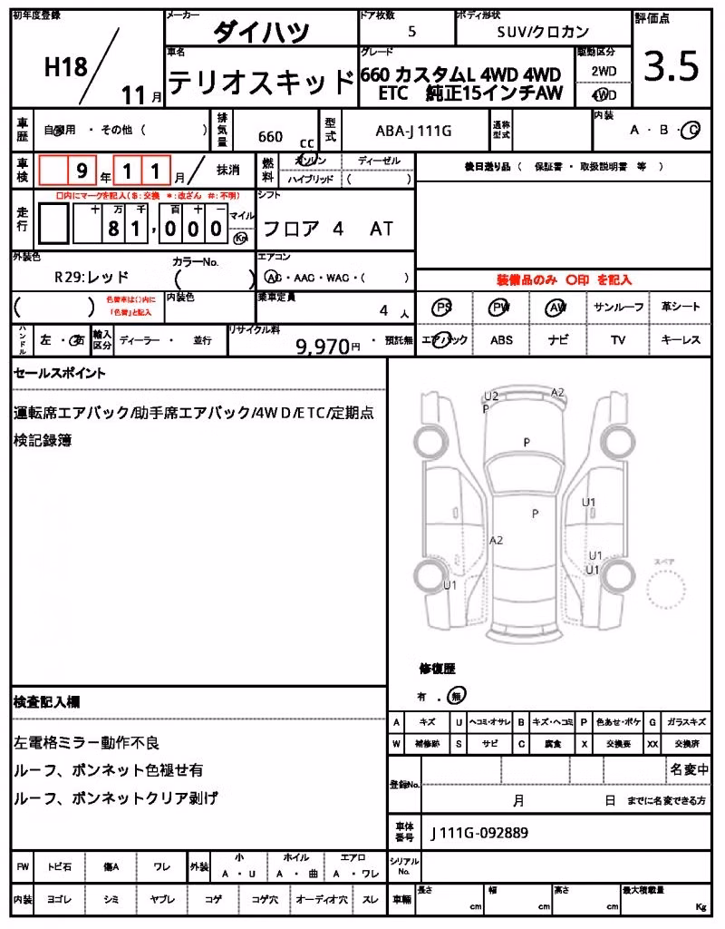 DAIHATSU TERIOS KID