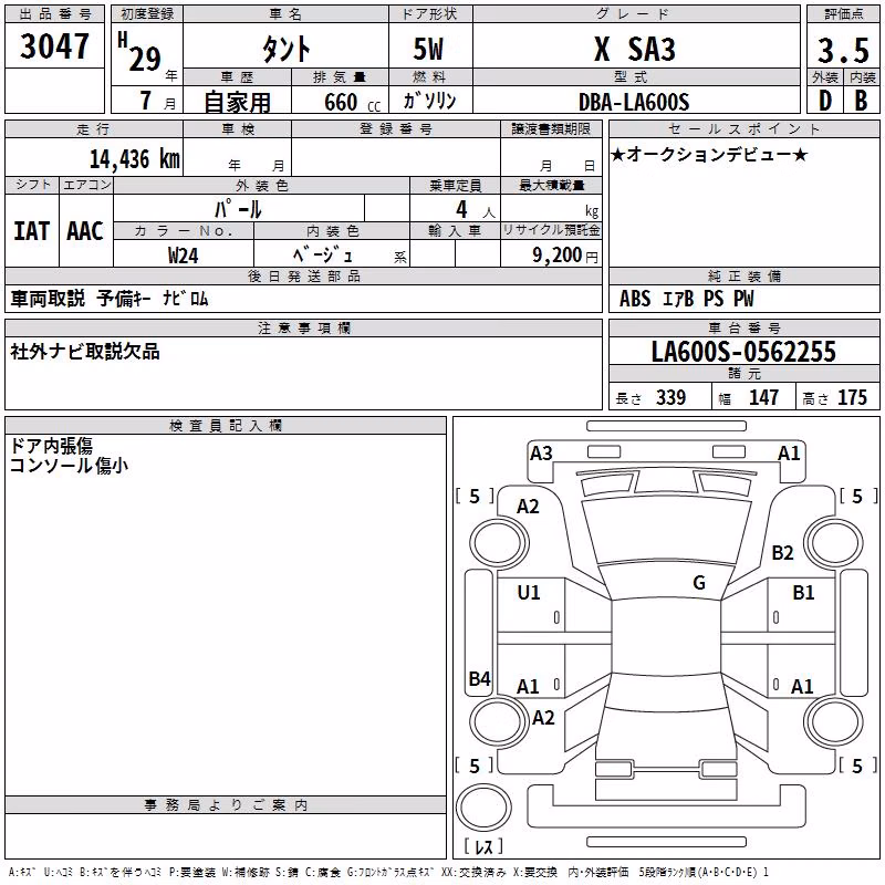 DAIHATSU TANTO