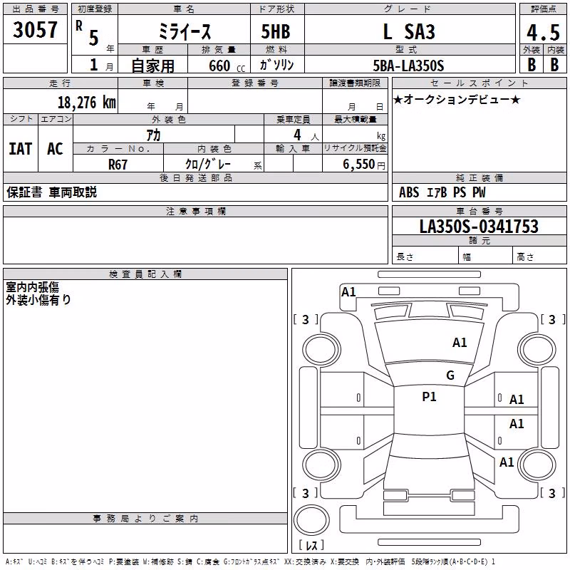 DAIHATSU MIRA E:S