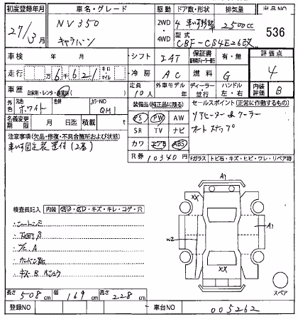 NISSAN NV350 CARAVAN