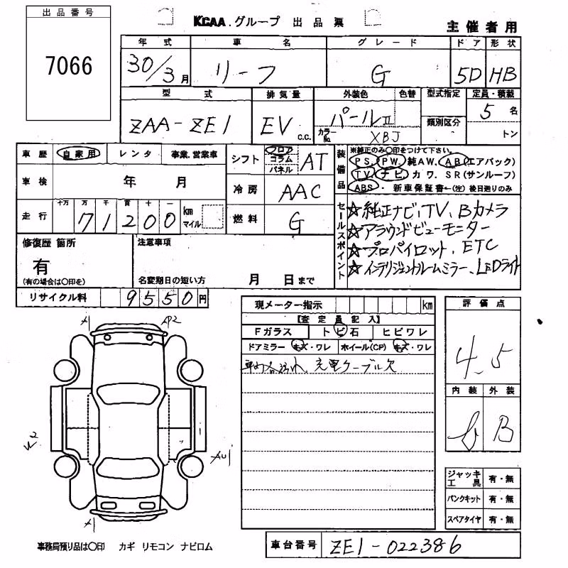 NISSAN LEAF