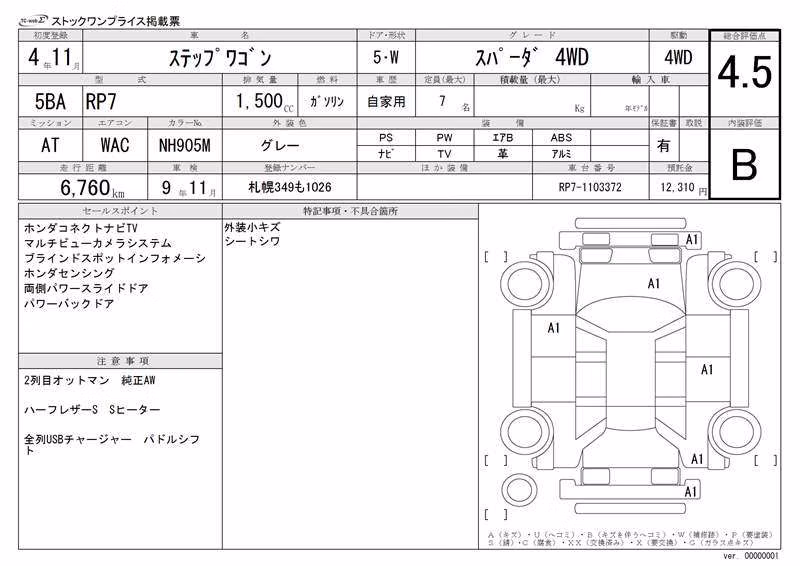 HONDA STEPWGN