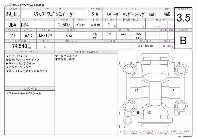 HONDA STEPWGN