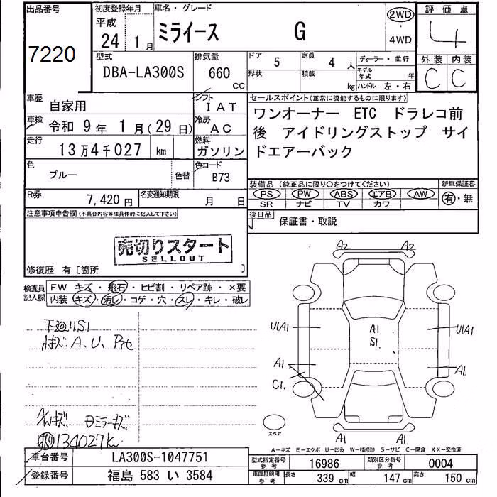 DAIHATSU MIRA E:S