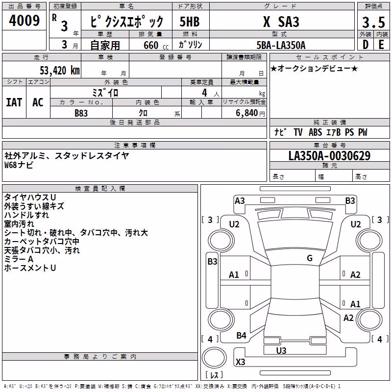 TOYOTA PIXIS EPOCH