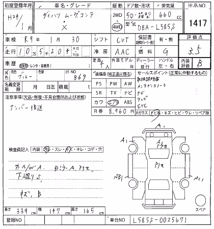 DAIHATSU MOVE CONTE