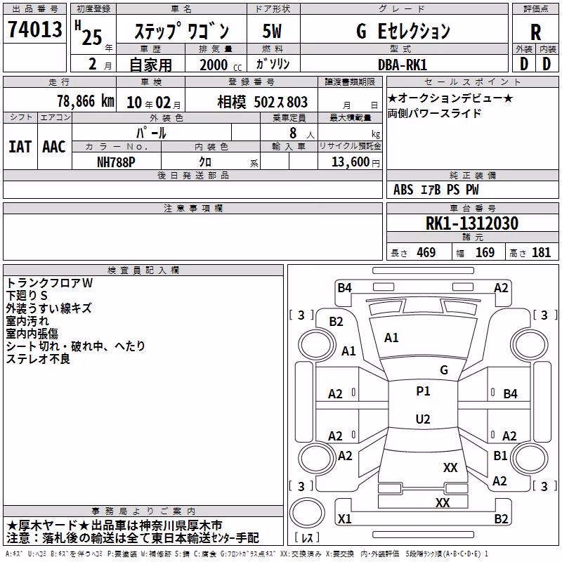 HONDA STEPWGN