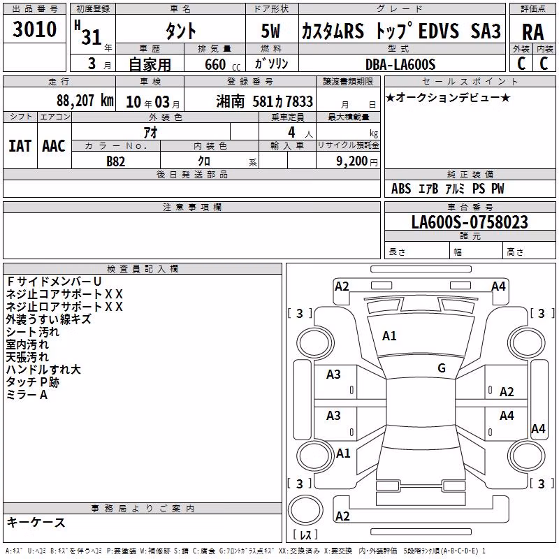DAIHATSU TANTO