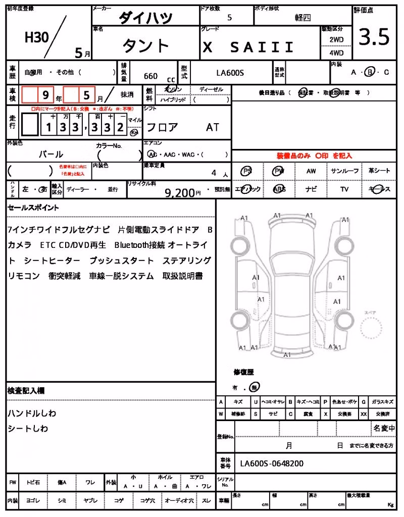 DAIHATSU TANTO
