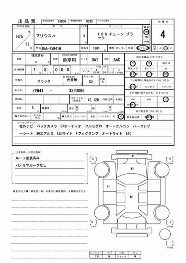 TOYOTA PRIUS ALPHA