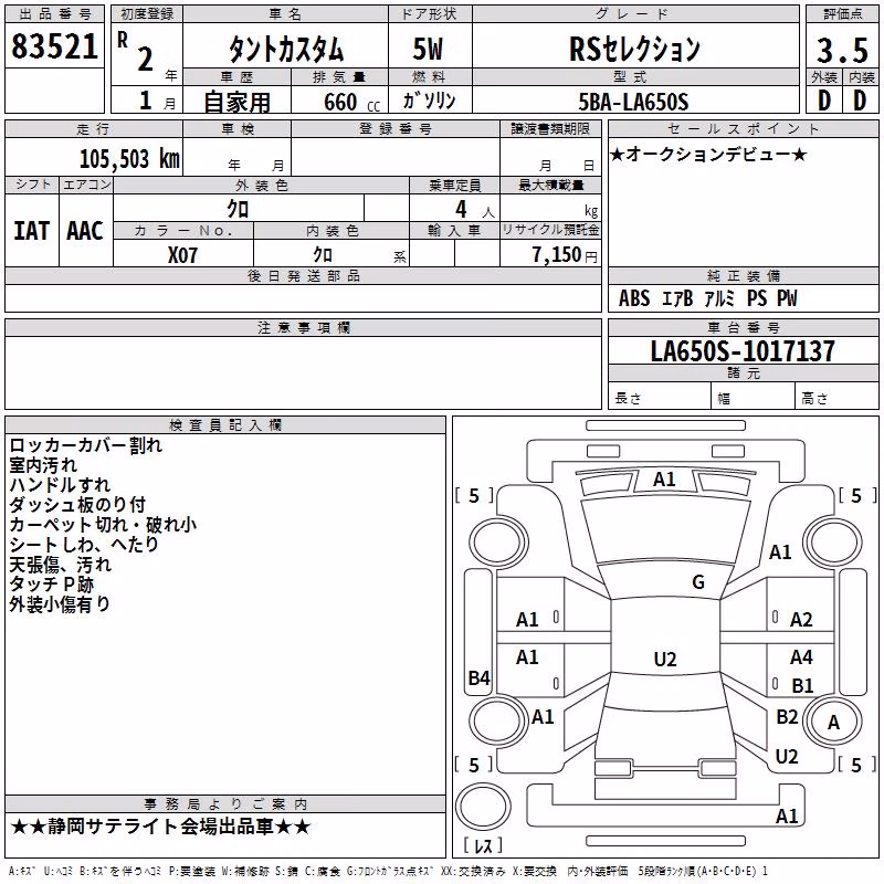DAIHATSU TANTO