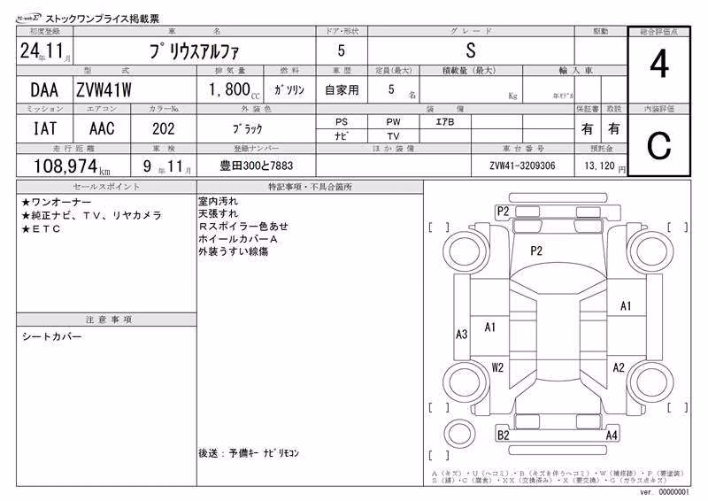 TOYOTA PRIUS ALPHA