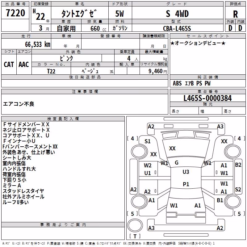 DAIHATSU TANTO EXE