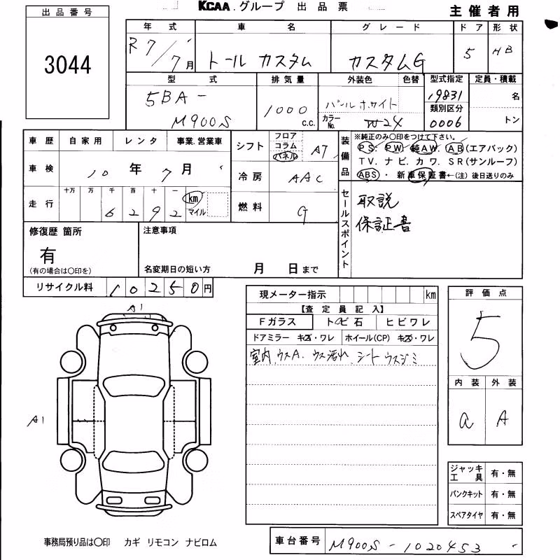 DAIHATSU THOR