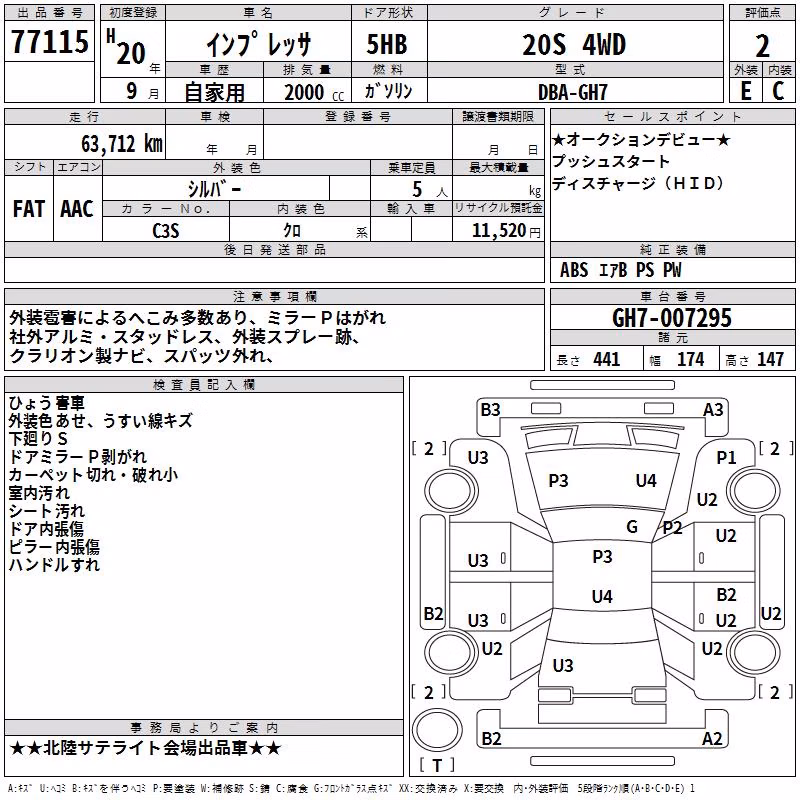 SUBARU IMPREZA