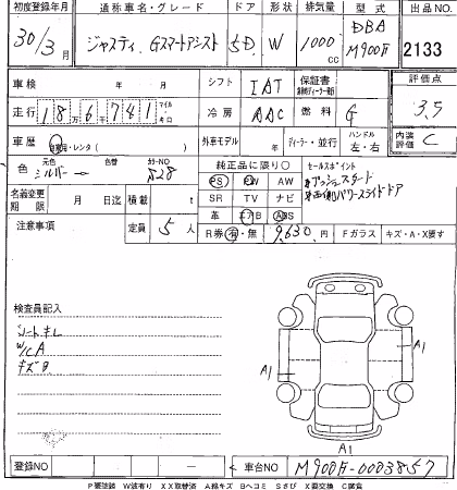SUBARU JUSTY