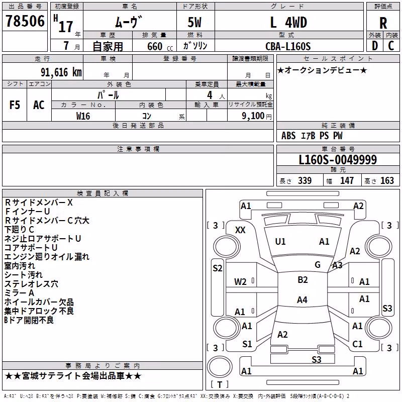 DAIHATSU MOVE