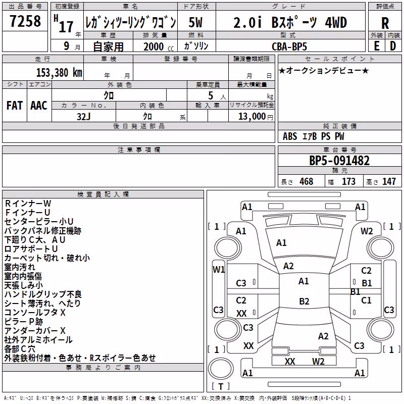 SUBARU LEGACY