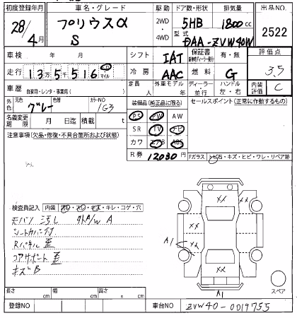 TOYOTA PRIUS ALPHA