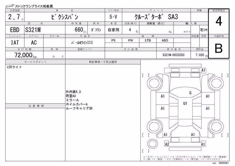 TOYOTA PIXIS VAN