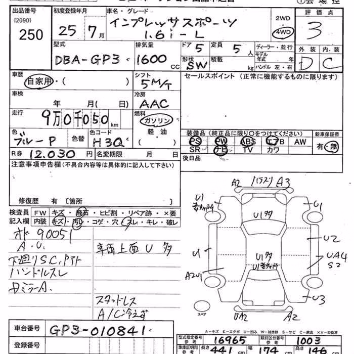 SUBARU IMPREZA