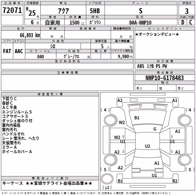 TOYOTA AQUA