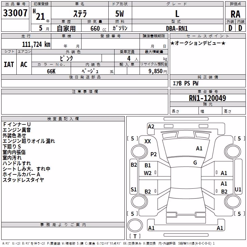 SUBARU STELLA