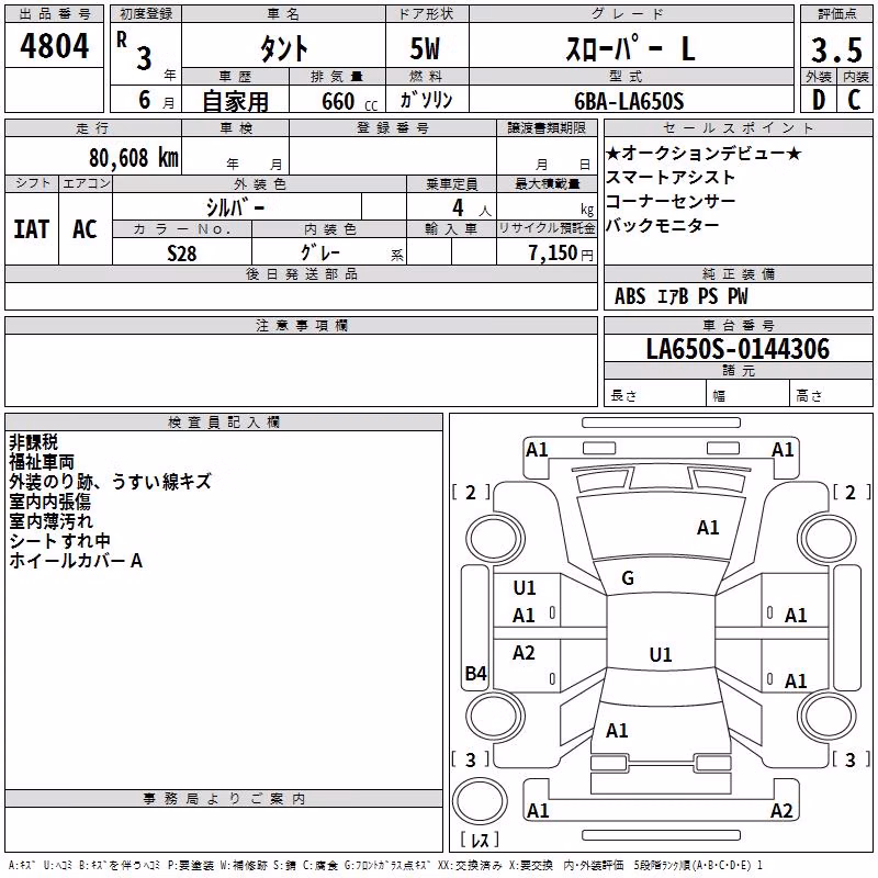 DAIHATSU TANTO