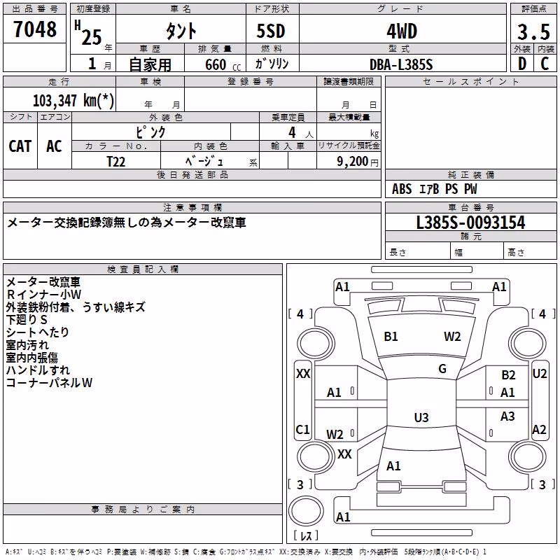 DAIHATSU TANTO