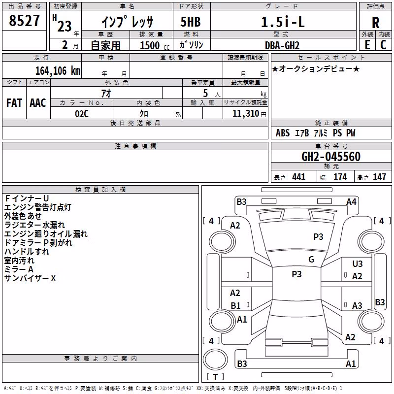 SUBARU IMPREZA