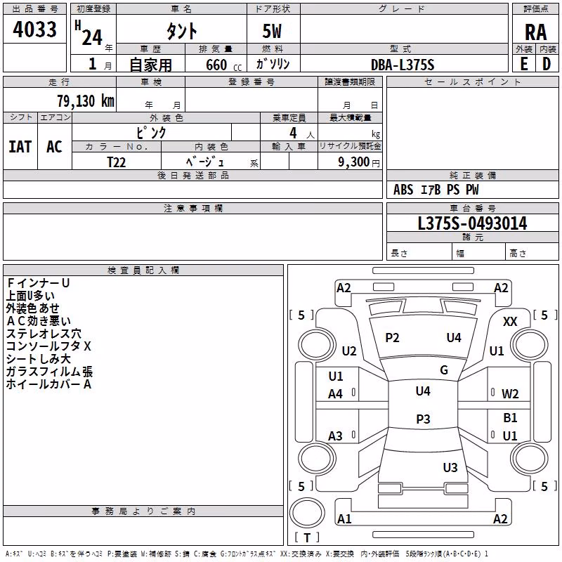 DAIHATSU TANTO