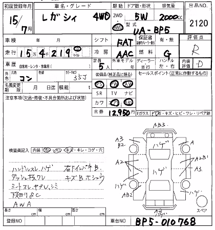 SUBARU LEGACY