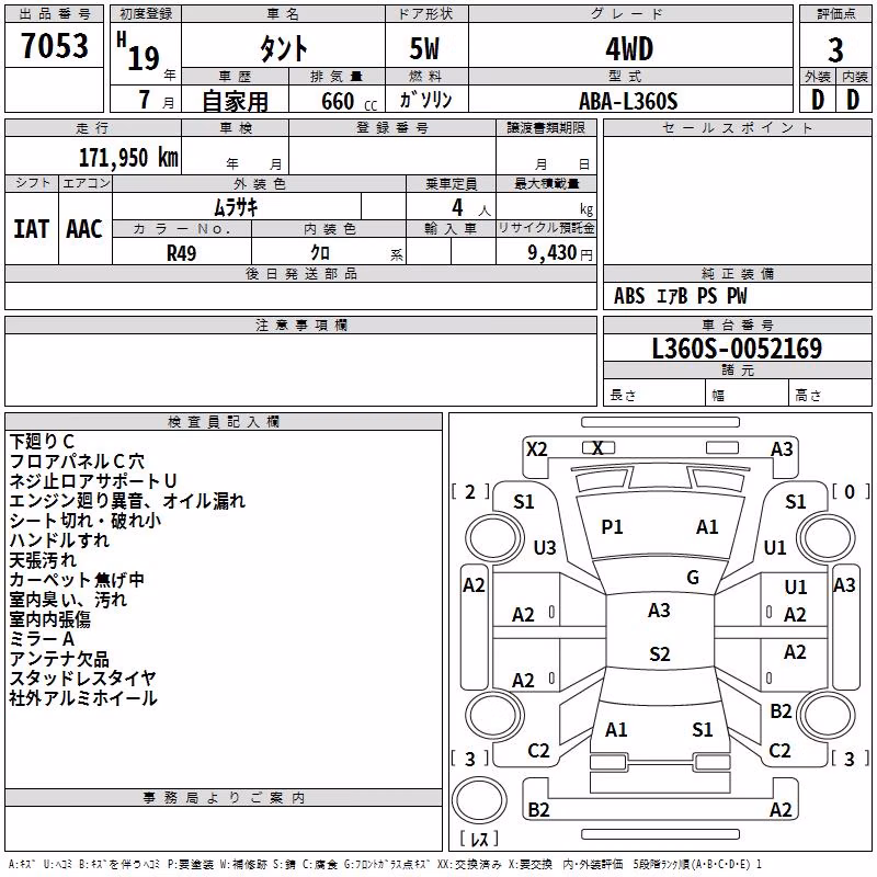 DAIHATSU TANTO