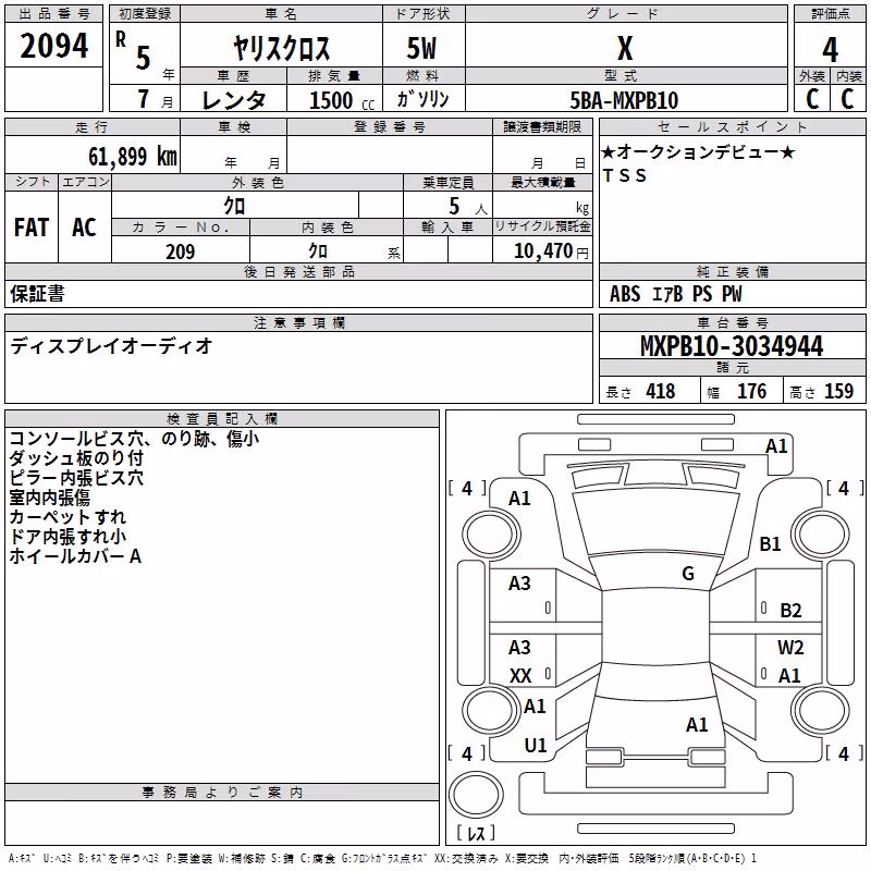 TOYOTA YARIS CROSS