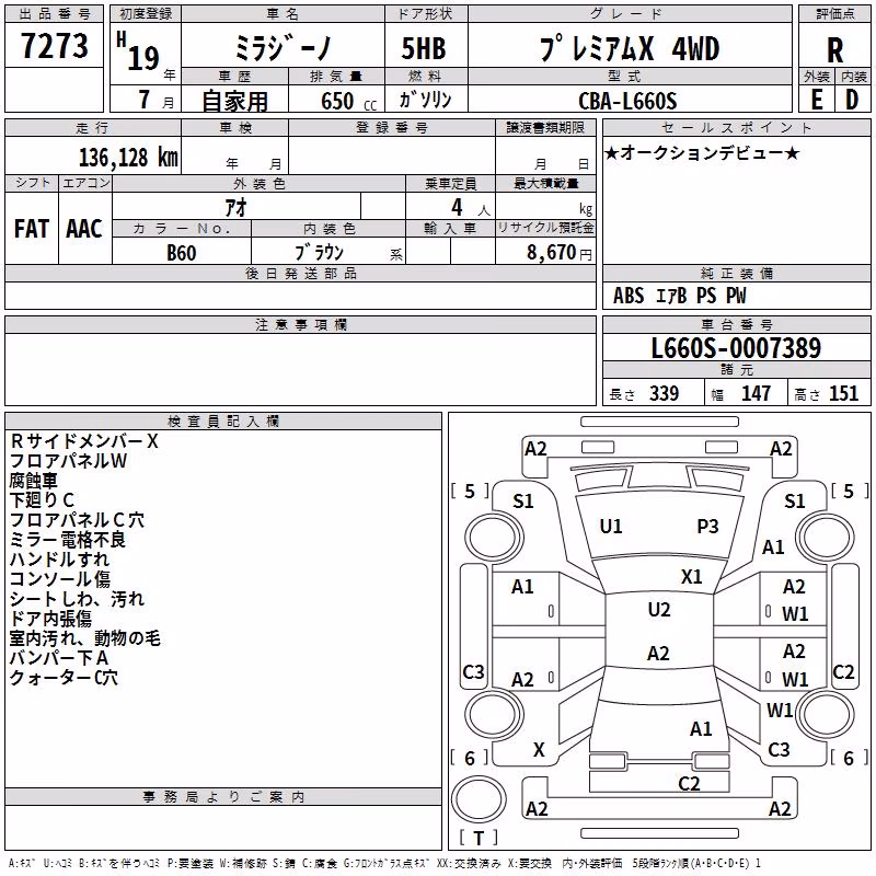 DAIHATSU MIRA GINO