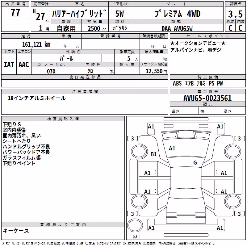 TOYOTA HARRIER