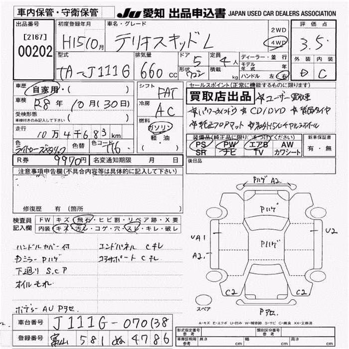 DAIHATSU TERIOS KID