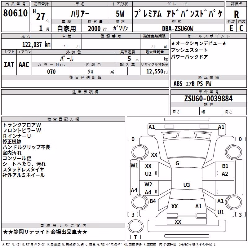 TOYOTA HARRIER
