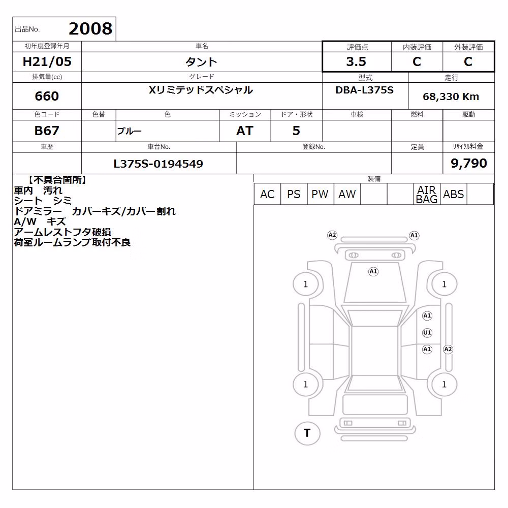 DAIHATSU TANTO