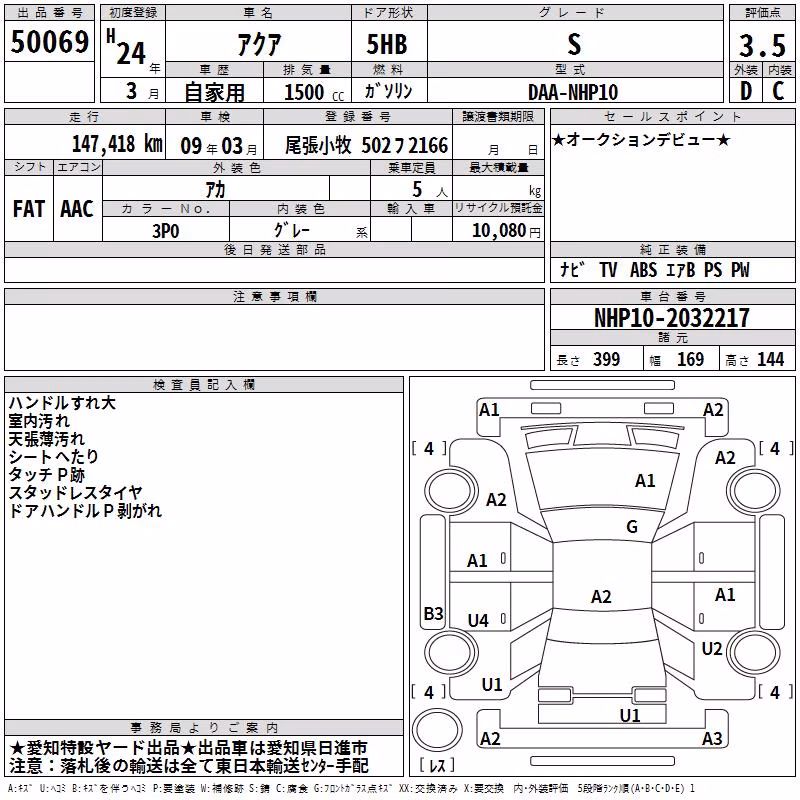 TOYOTA AQUA