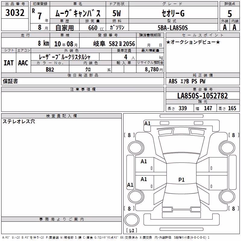 DAIHATSU MOVE CANBUS