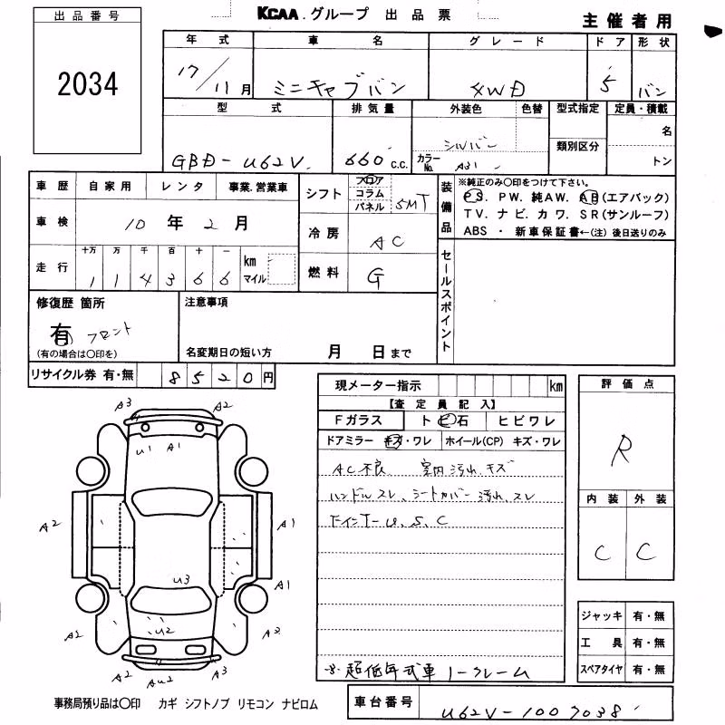MITSUBISHI MINICAB
