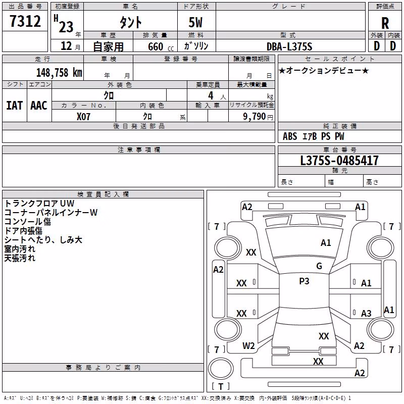 DAIHATSU TANTO